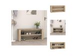 Vidaxl Portascarpe In Rovere Sonoma 100X35X45 Cm In Legno - Portascarpe E Armadietti