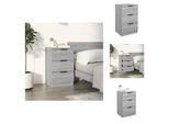 Vidaxl Comodino Grigio Sonoma 40X36X65 Cm - Comodini