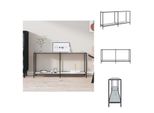 Vidaxl Consolle Bianca 160X35X75,5 Cm In Vetro Temperato - Tavolini