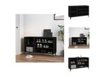 Vidaxl Portascarpe Nero 102X36X60 Cm In Legno - Portascarpe E Armadietti