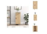 Vidaxl Credenza Rovere Sonoma 34,5X34X90 Cm Materiale A Base Di Legno - Credenze