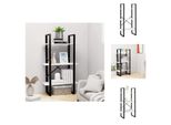 Vidaxl Scaffale Portaoggetti Bianco 60X30X105 Cm In Legno - Librerie E Scaffalature