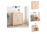 Vidaxl Credenza 70X35X80 Cm In Pino Massiccio - Credenze