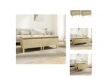 Vidaxl Tavolini 2 Pezzi Rovere Sonoma 50X46X35 Cm Materiale A Base Di Legno - Tavolini