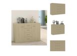 Vidaxl Credenza Rovere Sonoma 88X30X65 Cm Materiale A Base Di Legno - Credenze