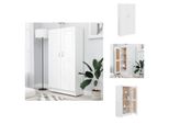 Vidaxl Libreria Bianca 82,5X30,5X150 Cm Materiale A Base Di Legno - Librerie & Librerie