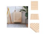 Vidaxl Armadio A Battente Design 61,5X49,4 Cm Pino Massiccio - Porte Per Armadi