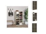 Vidaxl Portascarpe In Rovere Sonoma 54X34X100,5 Cm Materiale A Base Di Legno - Portascarpe E Armadietti