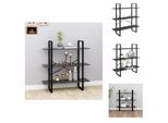 Vidaxl Scaffale Grigio 100X30X105 Cm Materiale A Base Di Legno - Librerie E Scaffali