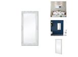 Vidaxl Specchio Da Parete In Stile Barocco 100X50 Cm Bianco - Specchio