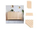 Vidaxl Ante Dell'armadio A Persiana 4 Pezzi 99,3X49,4 Cm In Legno Massiccio - Ante Dell'armadio