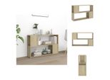 Vidaxl Libreria Rovere Sonoma 100X24X63 Cm In Materiale Ligneo - Librerie E Scaffalature