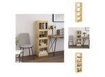Vidaxl Scaffale Per Libri/Divisorio 40X30X135,5 Cm In Legno Di Pino Massiccio - Librerie E Scaffalature