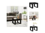 Vidaxl Tavolino Nero 50X50X35 Cm In Legno - Tavolini