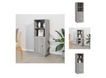 Vidaxl Credenza Grigio Sonoma 36X35,5X103,5 Cm Materiale A Base Di Legno - Credenze