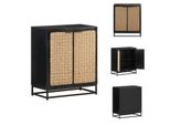 Vidaxl Sideboard 60X35X70 Cm Massivholz Mango - Sideboards