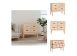 Vidaxl Armadio Console 90X40X78 Cm In Pino Massiccio - Credenze