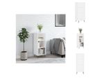 Vidaxl Armadio A Ripiani Bianco 34,5X32,5X90 Cm In Legno - Credenze