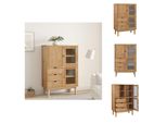 Vidaxl Credenza Otta 85X43X125 Cm Pino Massiccio - Credenze
