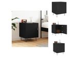 Vidaxl Comodino Nero 40X40X50 Cm Materiale Legno - Comodini
