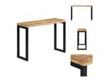 Vidaxl Tavolino 110X35X76 Cm In Legno Massiccio Grezzo Di Mango - Tavolini