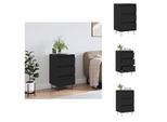 Vidaxl Credenza Nera 40X35X70 Cm In Legno - Credenze