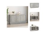 Vidaxl Credenza Grigio Cemento 102X35X55 Cm Materiale Legno - Credenze