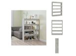 Vidaxl Libreria/Divisorio Grigio Cemento 100X30X135 Cm - Librerie E Scaffalature