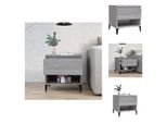 Vidaxl Tavolino Grigio Sonoma 50X46X50 Cm In Legno - Tavolini