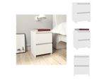 Vidaxl Comodino Bianco 30X30X40 Cm Materiale Legno - Comodini