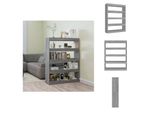 Vidaxl Libreria/Divisorio Grigio Sonoma 100×30×135 Cm - Librerie E Scaffalature