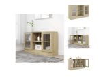 Vidaxl Vetrina Rovere Sonoma 120X30.5X70 Cm Materiale Legno - Credenze