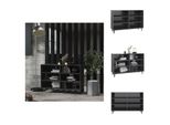 Vidaxl Credenza Grigio Lucido 103,5X35X70 Cm In Legno - Credenze
