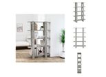 Vidaxl Libreria/Divisorio Grigio Cemento 100X30X160 Cm - Librerie E Scaffalature