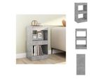 Vidaxl Libreria/Divisorio Grigio Cemento 40X30X72 Cm - Librerie E Scaffalature