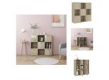 Vidaxl Libreria Rovere Sonoma 90X30X90 Cm In Materiale Ligneo - Librerie E Scaffalature