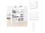 Vidaxl Libreria/Divisorio Bianco 100X30X103 Cm - Librerie E Scaffalature