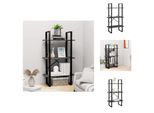 Vidaxl Scaffale Grigio 60X30X105 Cm In Legno - Scaffali E Librerie