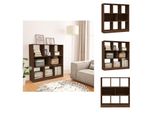 Vidaxl Libreria Marrone Effetto Rovere 97,5X29,5X100 Cm Materiale A Base Di Legno - Librerie E Scaffali