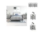 Vidaxl Comodini 2 Pz. Grigio Sonoma 44X45X60 Cm Materiale A Base Di Legno - Comodini