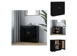 Vidaxl Libreria Nera 82,5X30,5X80 Cm Materiale A Base Di Legno - Librerie & Librerie