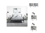 Vidaxl Comodini 2 Pz. Grigio Sonoma 40X42X45 Cm Materiale A Base Di Legno - Comodini