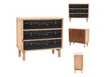 Vidaxl Cassettiera In Legno Massiccio Di Abete 80X36X75 Cm - Credenze