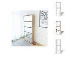 Vidaxl Scarpiera Con 5 Scomparti A Specchio In Rovere 63X17X169,5 Cm - Scarpiere E Armadietti