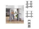Vidaxl Libreria/Divisorio Grigio Sonoma 100×30×87 Cm - Librerie E Scaffalature
