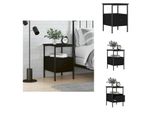 Vidaxl Comodino Nero 34X36X50 Cm Materiale Legno - Comodini