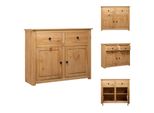 Vidaxl Credenza 93X40X80 Cm In Legno Di Pino Panama - Credenze