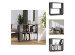 Vidaxl Libreria/Divisorio Grigio 80X25X70 Cm In Legno Di Pino Massiccio - Librerie E Scaffalature
