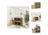 Vidaxl Scarpiera Da Corridoio Rovere Sonoma 105X35,5X70 Cm In Legno - Scarpiere E Armadietti