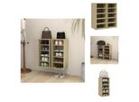 Vidaxl Scarpiere 2 Pezzi Rovere Sonoma 31,5X35X70 Cm Materiale A Base Di Legno - Scarpiere E Armadietti